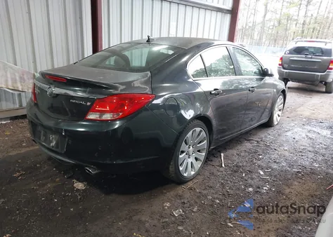 2011 Buick Regal Cxl Turbo Russelsheim из США, поврежденный, VIN W04G05GV2B1138014